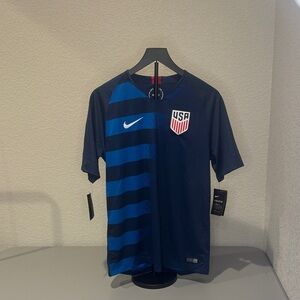 Nike USA Soccer Jersey Navy and Blue
